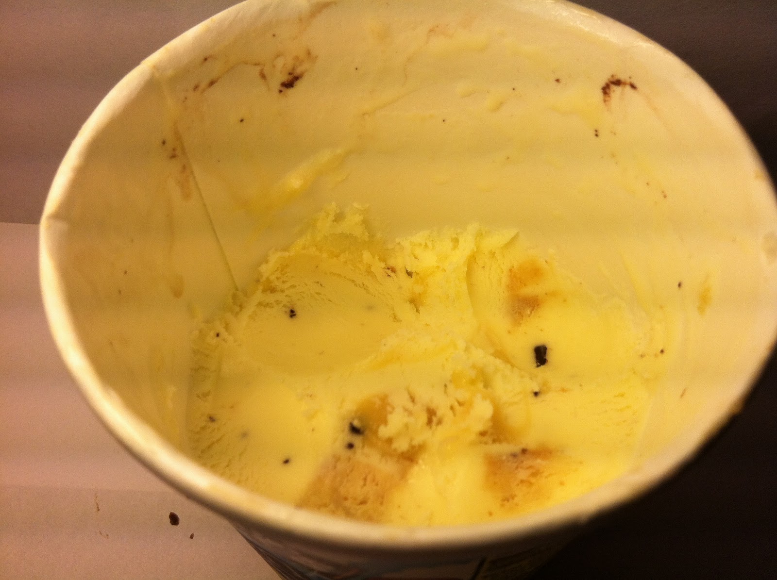 Crazy Food Dude Review Ben & Jerry's Boston Cream Pie Ice Cream