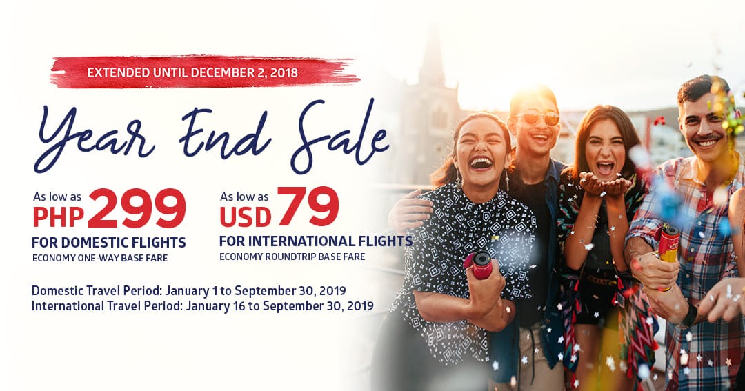 Manila Shopper PAL YearEnd Seat SALE Nov 2018